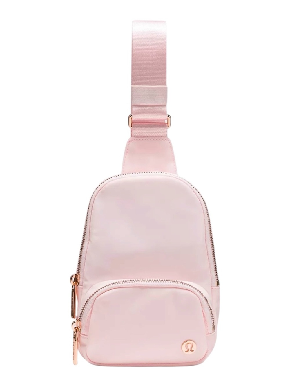 Lululemon Everywhere Sling Bag Small 2L Pink Pearl Rose Gold NWT